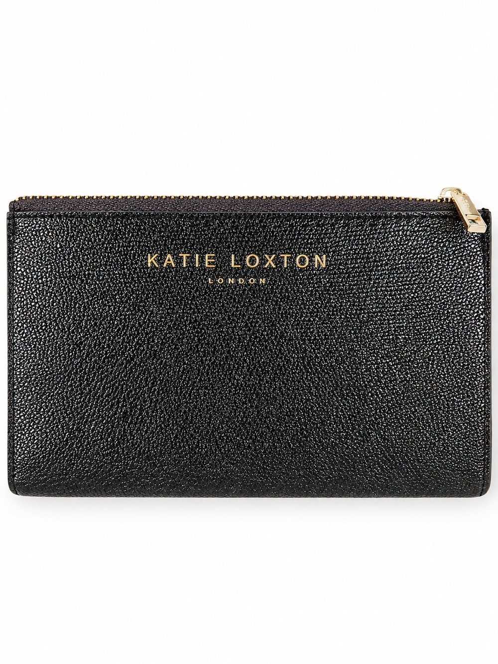Katie Loxton Charcoal Shimmer Zip Wallet
